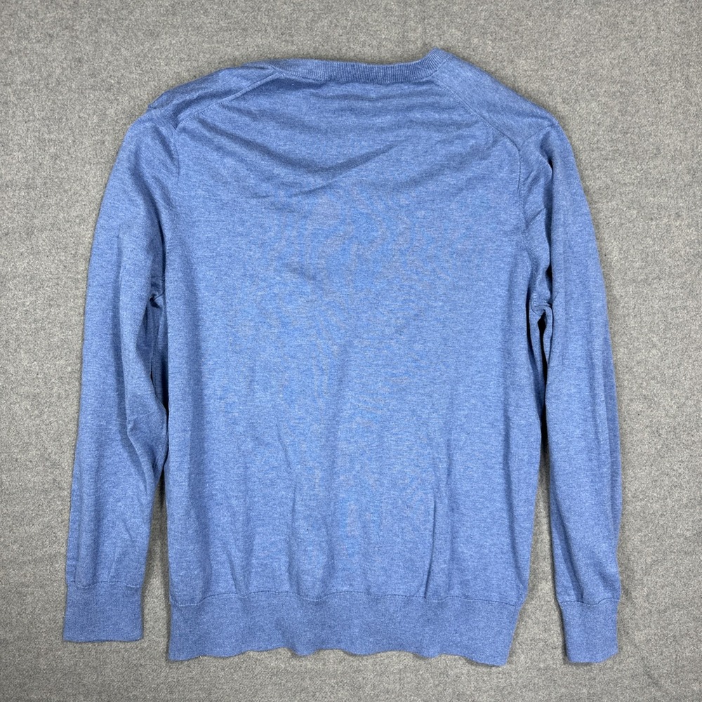 Brooks Brothers V-Neck Sweater Men's XL 100% Supima Cotton‎ Lightweight Pullover - Picture 6 of 6
